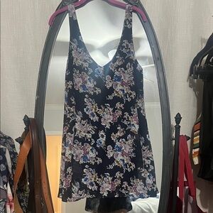 Show Me Your MuMu navy Floral Mini Dress